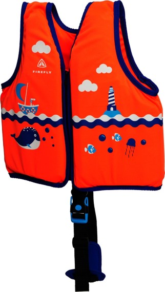 FIREFLY Kinder Schutzweste Swim Vest KIDS 905 ORANGE/BLUE DARK/BLU