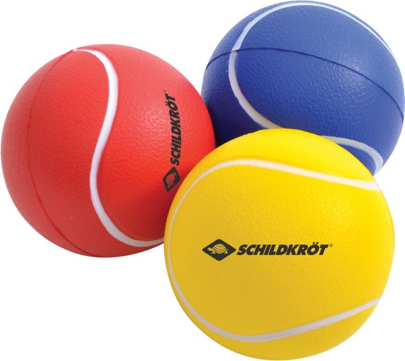 SCHILDKRÖT FUN SPORTS SOFT BALLS   (3 Balls yellow, red,