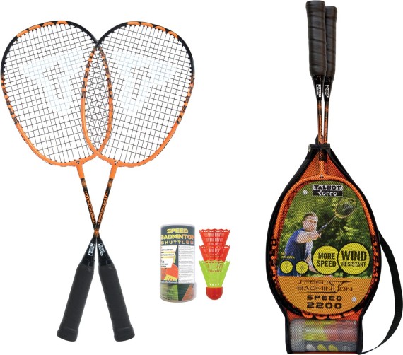 TALBOT/TORRO Badminton Set SPEED 2200 im 3/4 Bag