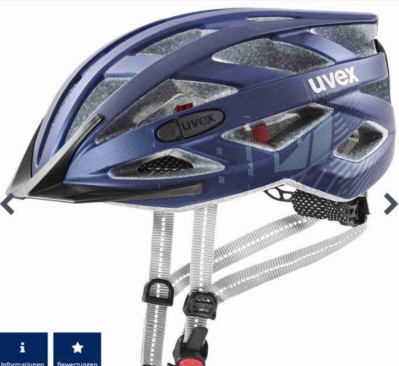 UVEX Fahrrad Helm uvex city i-vo