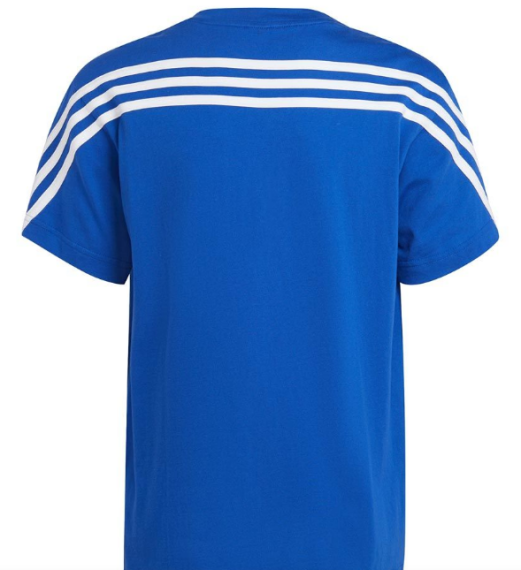 Adidas T Shirt Herren blau weiß B 3S Tee
