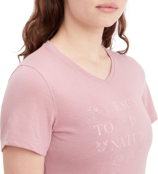 Damen T-Shirt Kammo W 905 ROSE DARK/ROSE DARK