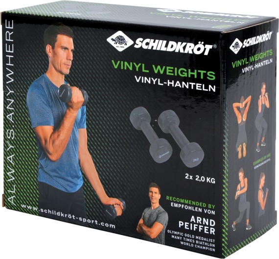SK Fitness VINYL HANTEL Set, 2x 2,0