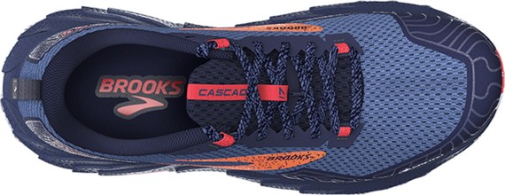 Cascadia 17 GTX Brooks Blue/Running Logo