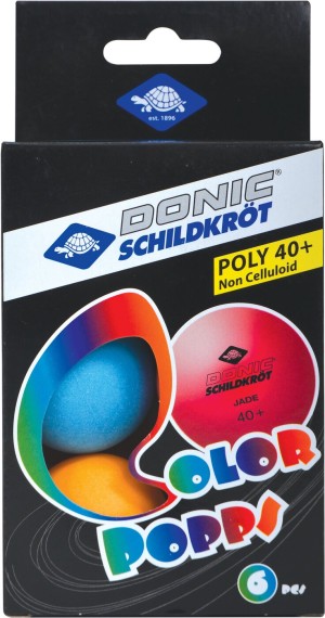 TT-Ball COLOUR POPPS 6er Schachtel 000 keine Farbe