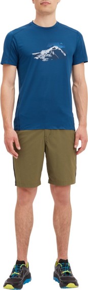 Herren T-Shirt Piper II M 635 635 BLUE PETROL