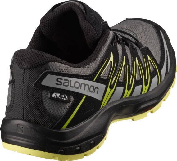Schuh Salomon Xa Pro 3D CSWP Kinder Gargoy/Black