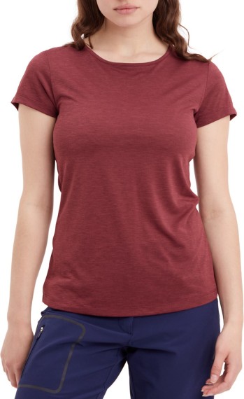 Damen T-Shirt Lele W 299 RED WINE
