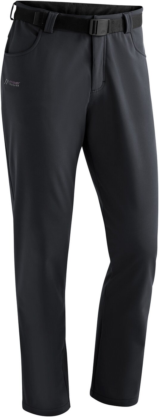 Maier Sports Perlit M Herren Hose el. Softsh. 900 black