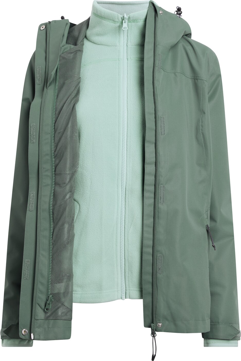 McKINLEY Damen Doppel-Jacke Talina 3:1 wms MINT DARK/TURQUOISE/