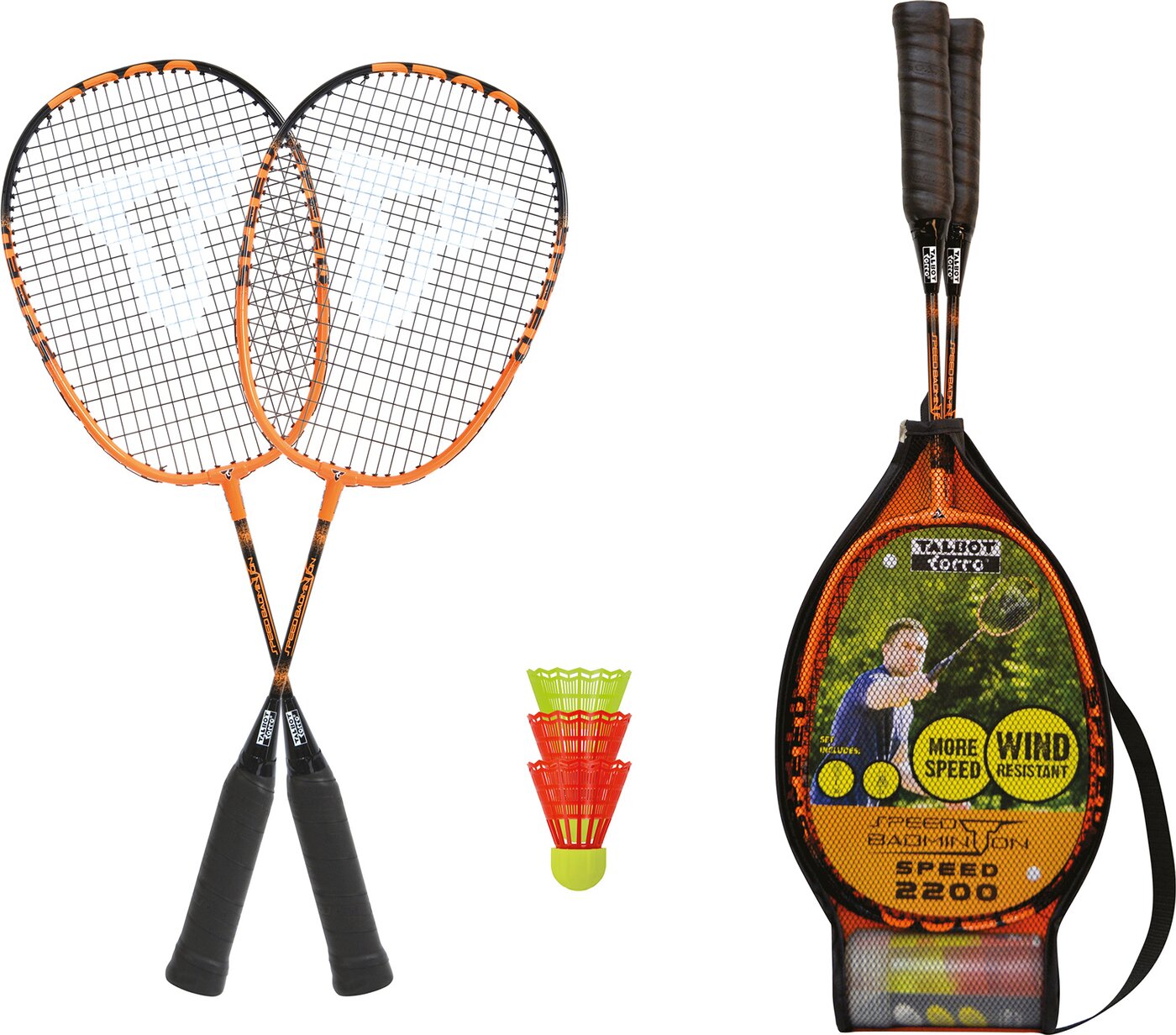 TALBOT/TORRO Badminton Set SPEED 2200 im 3/4 Bag online kaufen